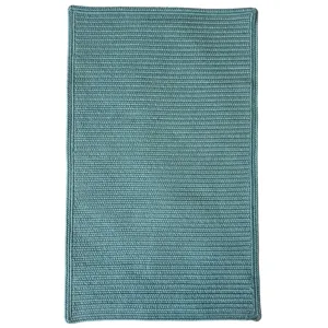 Shoreline Seafoam Cross Sewn Rectangle Rug - 3\' x 5\'