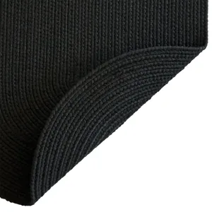 Shoreline Black Oval Rug - 5\' x 8\'