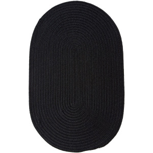 Shoreline Black Oval Rug