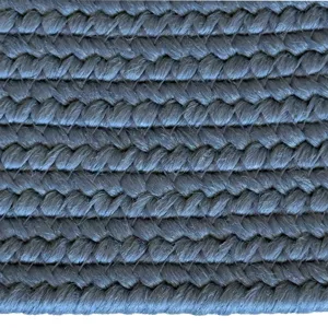 Shoreline Ocean Blue Oval Rug - 4\' x 6\'