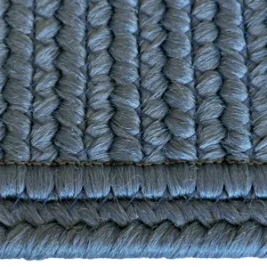 Shoreline Ocean Blue Cross Sewn Rectangle Rug - 3\' x 5\'