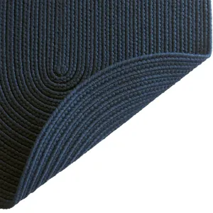 Shoreline Navy Oval Rug - 5\' x 8\'
