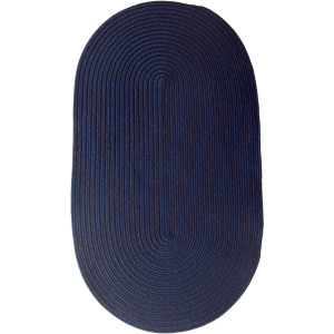 Shoreline Navy Oval Rug