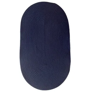 Shoreline Navy Oval Rug