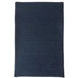 Shoreline Navy Cross Sewn Rectangle Rug