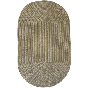 Shoreline Khaki Oval Rug