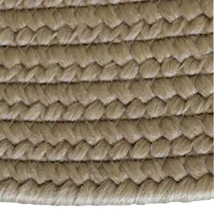 Shoreline Khaki Oval Rug - 8\' x 11\'