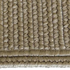 Shoreline Khaki Cross Sewn Rectangle Rug - 7\'6\" x 7\'6\"