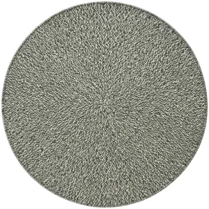 Beach Barn Tweed Seaweed Round Rug - 7\'6\" x 7\'6\"