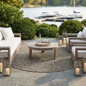 Timber Haven Berry Multi Round Rug