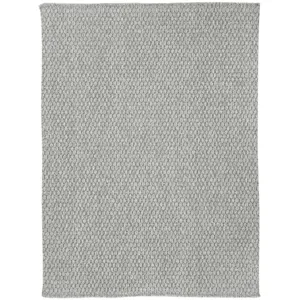 Worthington Cool Grey Vertical Stripe Rectangle Rug - 2\' x 8\'