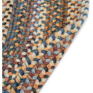 American Legacy Slate Blue Runner Rug