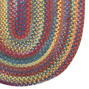 American Legacy Primary Multi Oval Rug - 9\'2\" x 13\'2\"