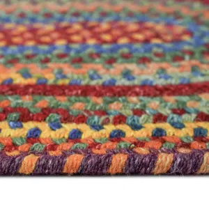 American Legacy Primary Multi Oval Rug - 9\'2\" x 13\'2\"