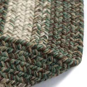 Sturbridge Balsam Green Oval Rug - 5\' x 8\'