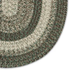 Sturbridge Balsam Green Oval Rug - 5\' x 8\'