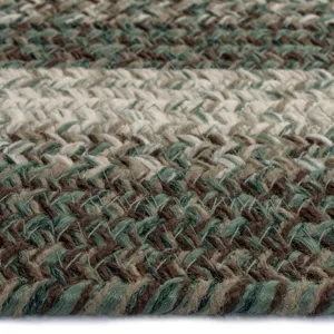Sturbridge Balsam Green Oval Rug - 5\' x 8\'