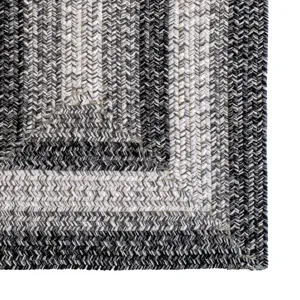 Sturbridge Coventry Gray Concentric Rectangle Rug - 1\'8\" x 2\'6\"