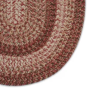 Sturbridge Maple Red Oval Rug - 7\' x 9\'