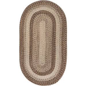 Sturbridge Berkshire Brown Oval Rug