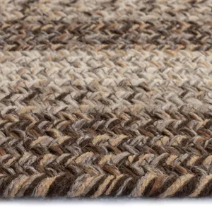 Sturbridge Berkshire Brown Oval Rug - 3\' x 5\'
