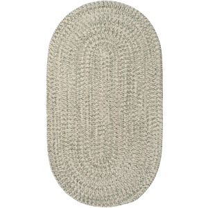Stockton Light Green Oval Rug