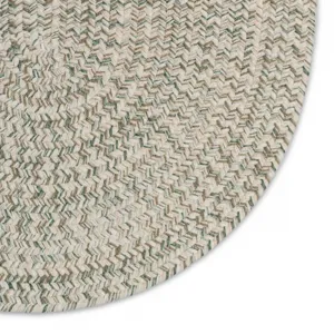Stockton Light Green Oval Rug - 7\' x 9\'