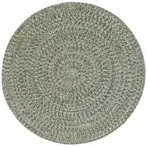 Stockton Medium Green Round Rug - 8\'6\" x 8\'6\"