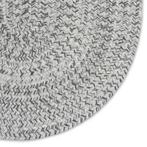 Stockton Light Gray Oval Rug - 4\' x 6\'