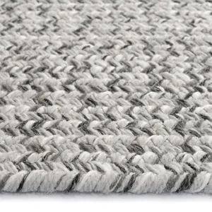 Stockton Light Gray Oval Rug - 4\' x 6\'