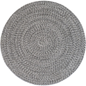 Stockton Medium Gray Round Rug