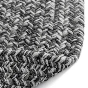 Stockton Medium Gray Oval Rug - 2\' x 3\'