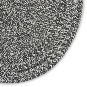 Stockton Medium Gray Oval Rug - 2\' x 3\'