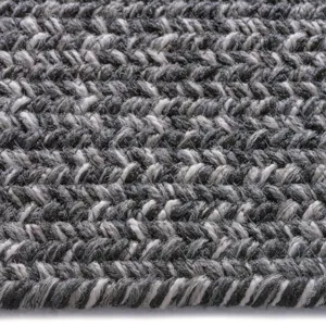 Stockton Dark Gray Concentric Rectangle Rug - 7\' x 9\'