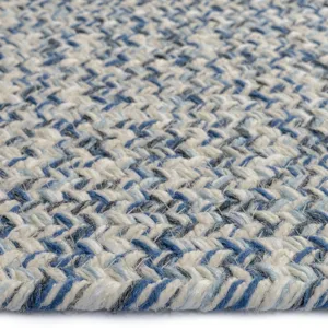 Stockton Light Blue Oval Rug - 9\'2\" x 13\'2\"