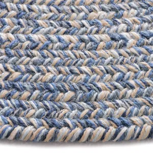 Stockton Medium Blue Round Rug - 8\'6\" x 8\'6\"