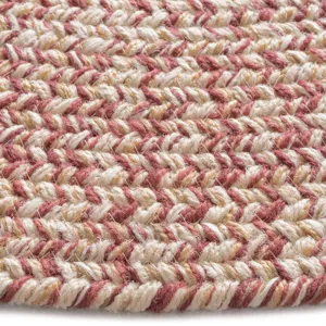 Stockton Light Red Round Rug - 9\'6\" x 9\'6\"