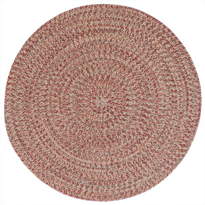 Stockton Medium Red Round Rug