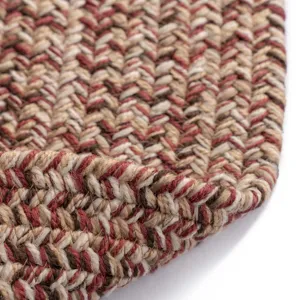 Stockton Medium Red Oval Rug - 2\' x 3\'