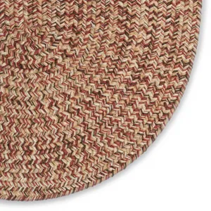 Stockton Medium Red Oval Rug - 2\' x 3\'