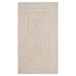 Stockton Light Brown Concentric Rectangle Rug - 8\' x 11\'