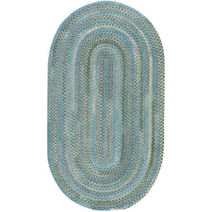 Synergy Misty Sage Oval Rug