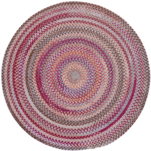 Synergy Rosewood Round Rug