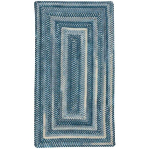Synergy Chambray Concentric Rectangle Rug