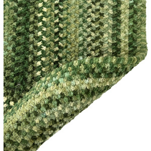 Cottonstone Balsam Green Oval Rug