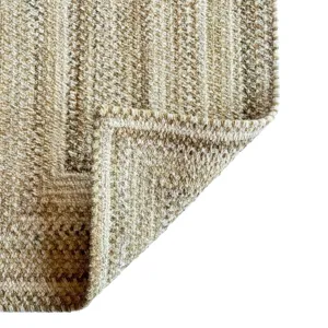 Cottonstone Feather Tan Concentric Rectangle Rug - 2\'3\" x 9\'3\"