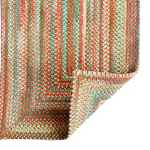 Cottonstone Cactus Garden Concentric Rectangle Rug - 8\' x 11\'