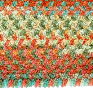 Cottonstone Cactus Garden Concentric Rectangle Rug - 8\' x 11\'