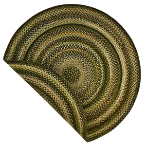 Uwharrie Ridge Forest Path Round Rug - 1\'3\" x 1\'3\"