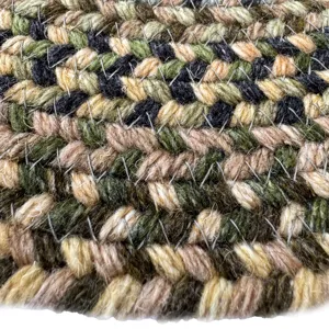 Uwharrie Ridge Forest Path Concentric Rectangle Rug - 9\'6\" x 9\'6\"
